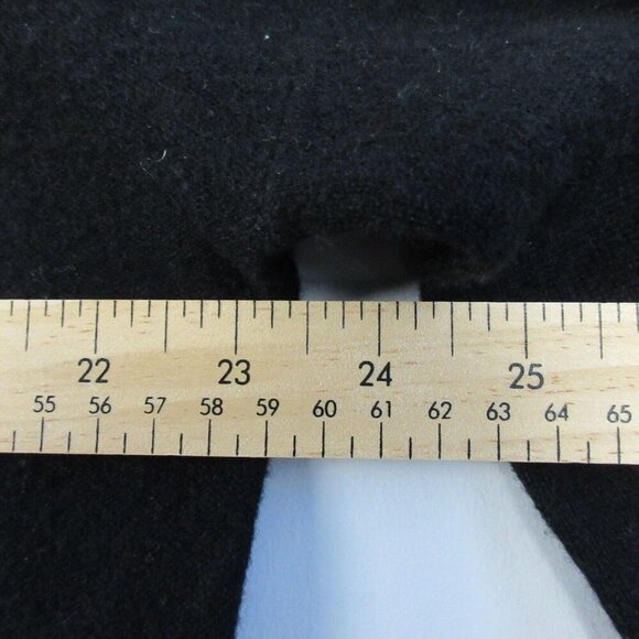 Club Monaco 100% Cashmere Turtleneck Pullover Sweater Women's Black Luxury 210 - Picture 10 of 11